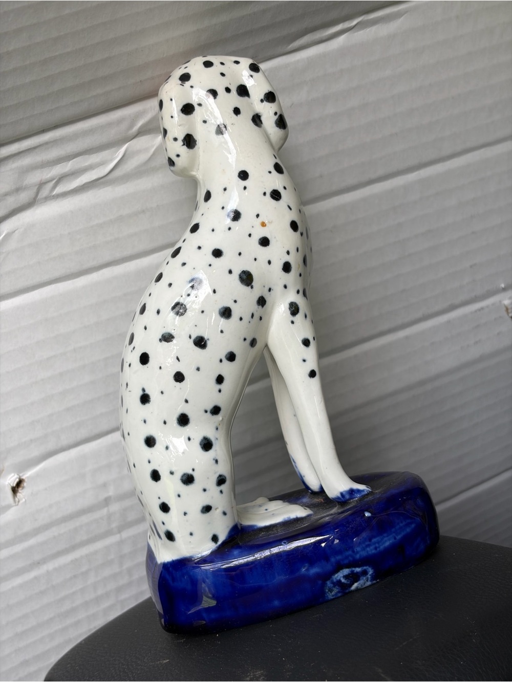 RARE*VINTAGE*OLD Staffordshire England  - Dalmatian Porcelain Figurine-Stamped! - Picture 5 of 8